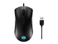 Lenovo Legion M300 RGB Gaming Mouse - Mouse - ergonomic - right and left-handed - optical - 8 buttons - wired - USB 2.0 - black - retail