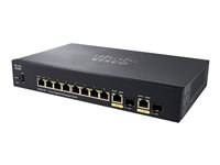 IES101G2SFPW StarTech.com 8-Port Gigabit Ethernet Switch 8x RJ45 Ports plus  2 SFP Ports Industrial