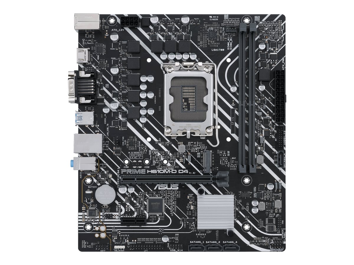 ASUS PRIME H610M-D D4 LGA1700 mATX MB