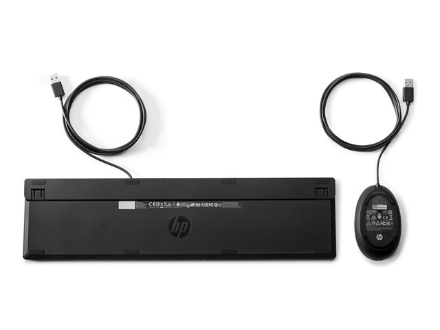 HP Desktop 320MK - ensemble clavier et souris full size - Franais - noir Priphrique d\'entre