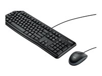 Logitech Desktop MK120 Tastatur og mus-sæt Kabling International NSEA