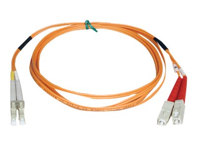Tripp Lite 3M Duplex Multimode 50/125 Fiber Optic Patch Cable LC/SC 10' 10ft 3 Meter