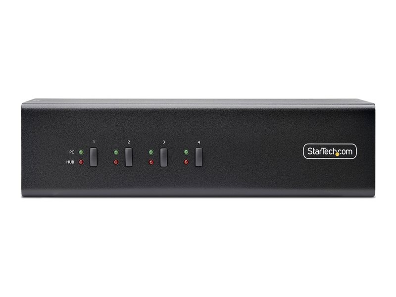 StarTech.com Switch KVM 4 Ports DisplayPort, KVM 4K