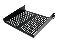 StarTech .com Étagère 16" 2U cantilever ventilée universelle pour rack de server 19"