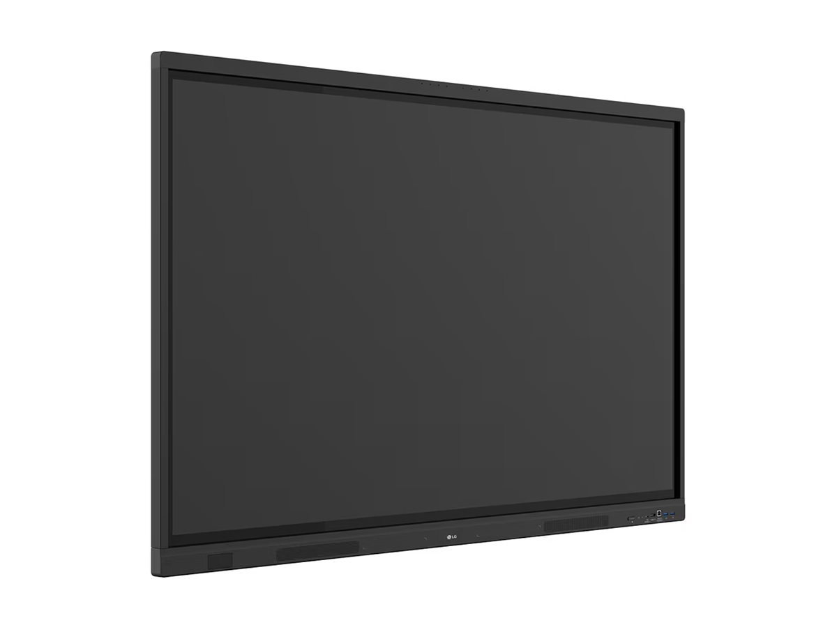 LG CreateBoard 55TR3DQ-B TR3DQ Series 55 LED-backlit LCD display 4K for education / Product shot Left-angle 79750