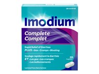 Imodium Complete Diarrhea Plus Gas Caplets - 20's