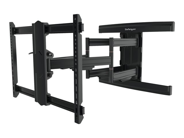 Image of StarTech.com TV Wall Mount supports up to 100 inch VESA Displays, Low Profile Full Motion TV Wall Mount for Large Displays, Heavy Duty Adjustable Tilt/Swivel Articulating Arm Bracket - Cable Management (FPWARTS2) bracket - full-motion adjustable arm - for