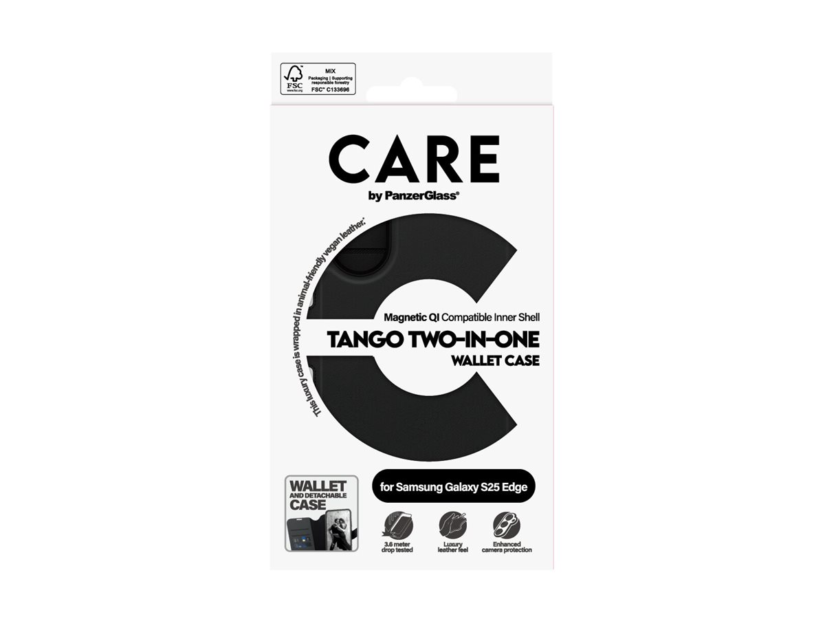 PanzerGlass CARE Samsung Galaxy S25 Edge Tango 2v1 Wallet QI – foto 5