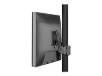 Chief Kontour Pole Wall Mount - Extreme Tilt Pitch/Pivot - Black mounting component - for LCD display - black