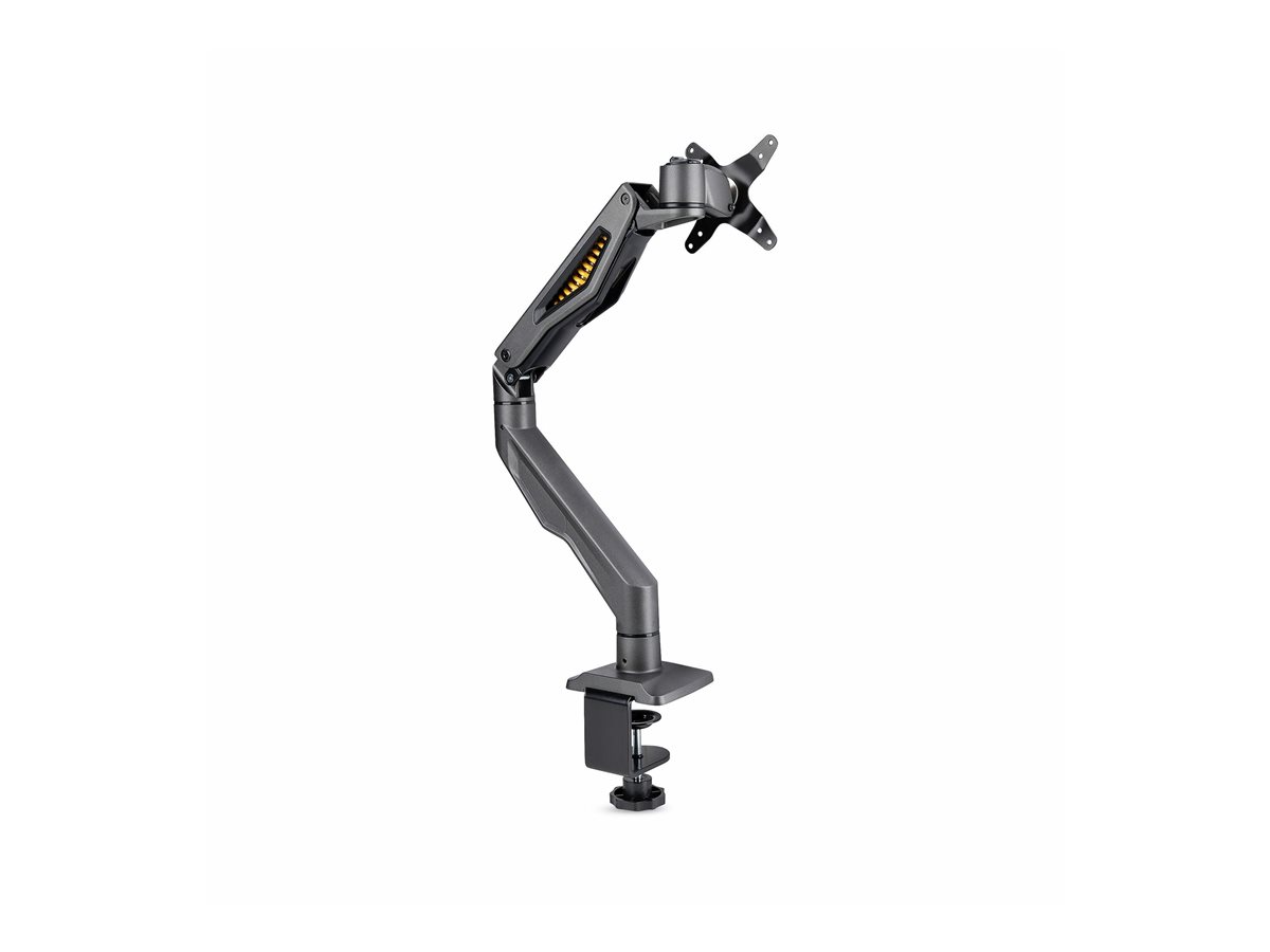 StarTech.com Desk Mount Monitor Arm, Up To 32" Display, C-Clamp, TAA montážní sada - pro obrazovka - černá - kompatibilní s TAA – foto 2