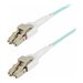 StarTech.com 5m (15ft) LC to LC (UPC) OM4 Switchable Fiber Optic Cable 50/125µm, 100G Networks, Toolless Polarity Switching, Low Insertion Loss
