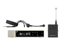 Sennheiser Evolution Wireless Digital EW-D ME3 SET (Q1-6) Trådløst mikrofonsystem Trådløs 1.6mV/Pascal Kardioide Sort Sølv