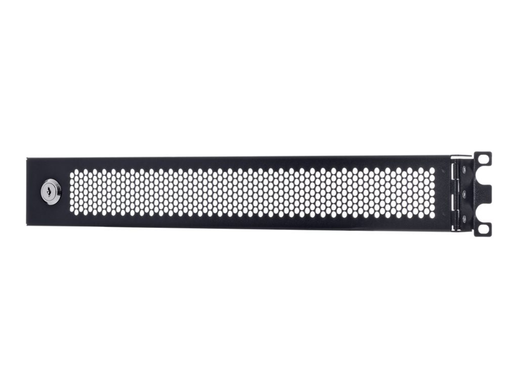 Eaton Tripp Lite Series Hinged Standoff Security Cage for Rack Equipment, 1U, Front