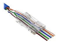 Lanberg Pass Trough CAT 5e Foldet uskærmet snoet par (F/UTP) Netværk-konnektor