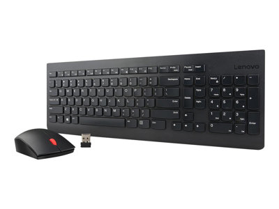 Lenovo Essential Wireless Combo Keyboard and mouse set wireless 2.4 GHz US