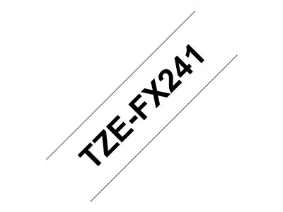 BROTHER TZEFX241 Spezialband Flexi 18mm