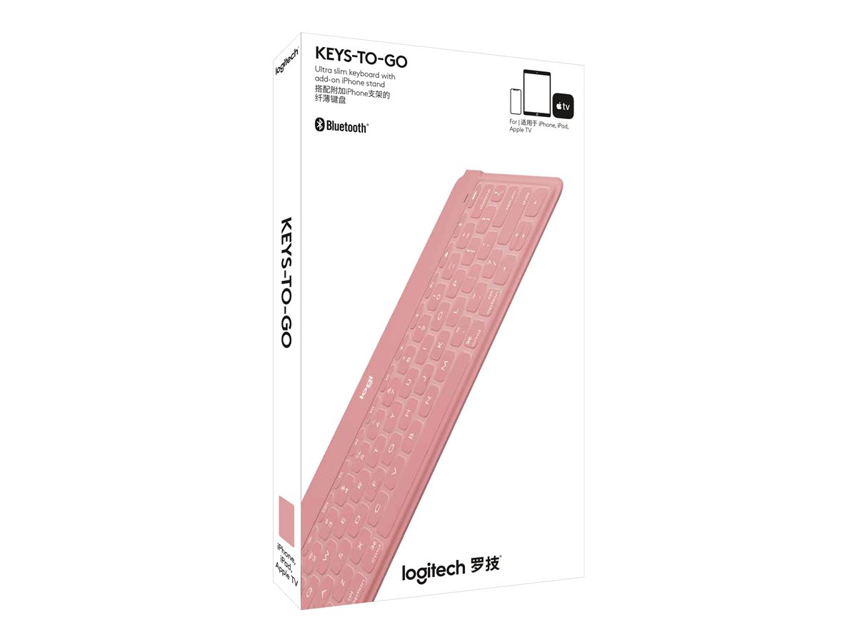 LOGITECH Keys-To-Go - BLUSH PINK - ESP – foto 5