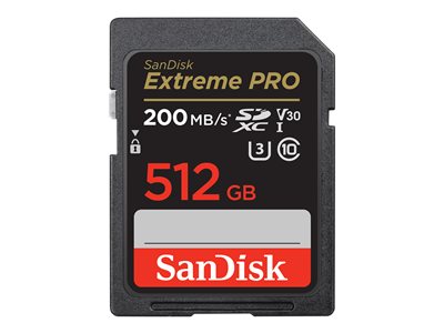 Extreme PRO - Flash memory card - 512 GB - Video C