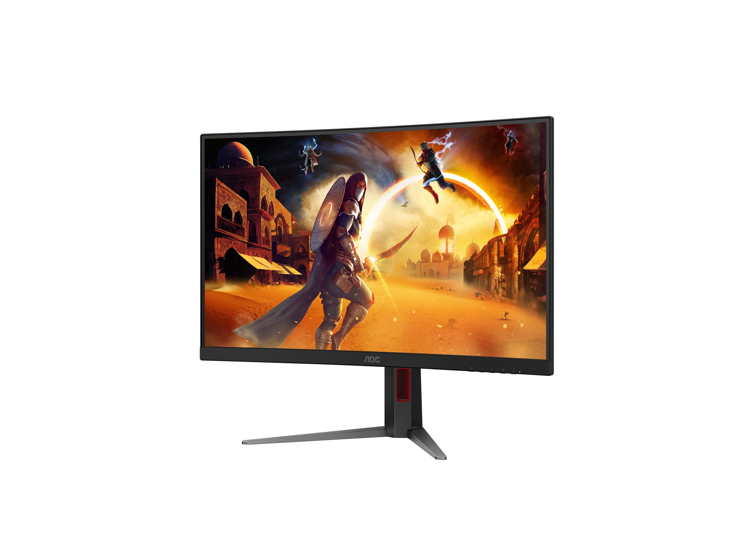 AOC Gaming C27G4Z LED monitor curved Full HD (1080p) 27 Product shot Left side 78000
