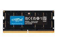 Crucial - DDR5 - module - 32 GB - SO-DIMM 262-pin - 4800 MHz / PC5-38400 - unbuffered