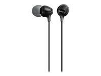 Sony EX15 In-Ear Headphones - Black - MDREX15LPB