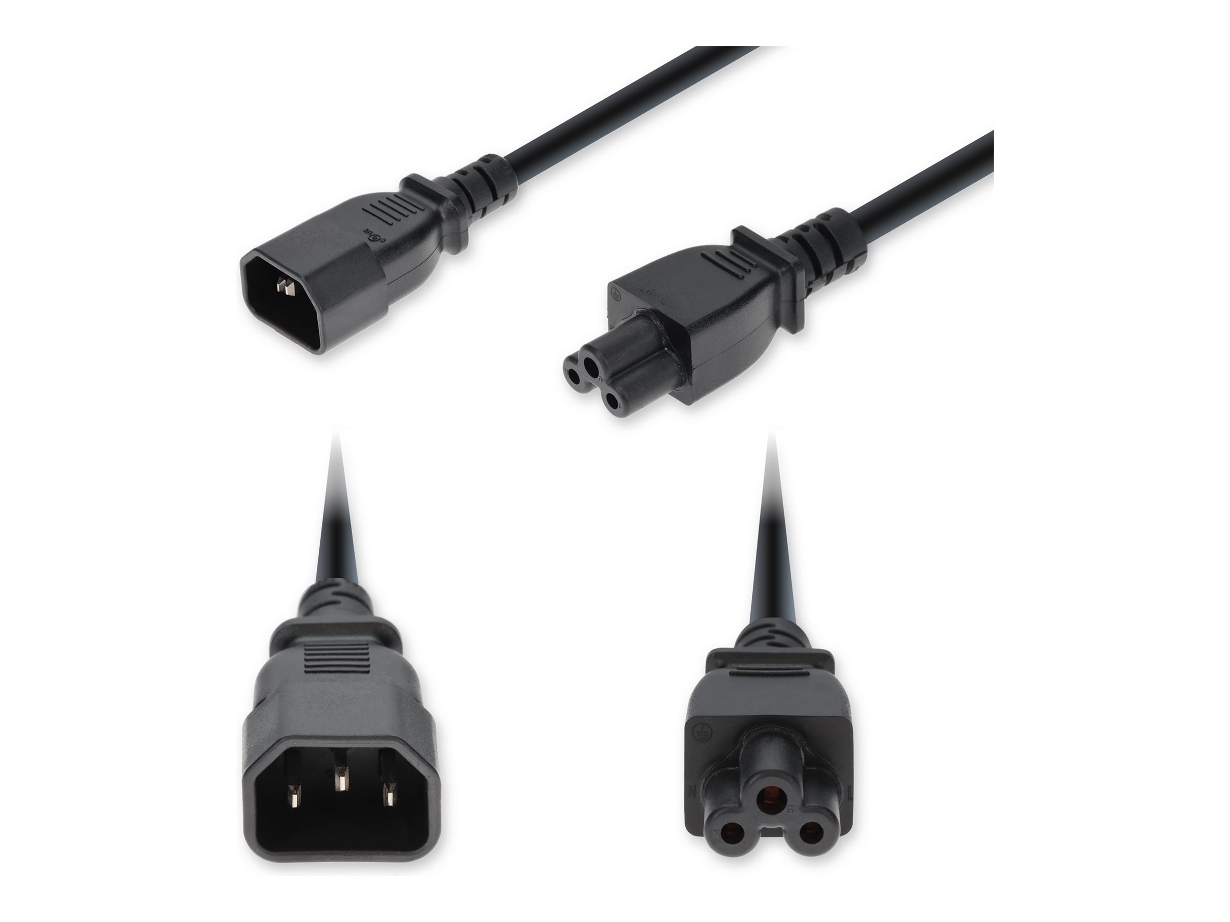 AddOn - Power cable - IEC 60320 C14 to IEC 60320 C5