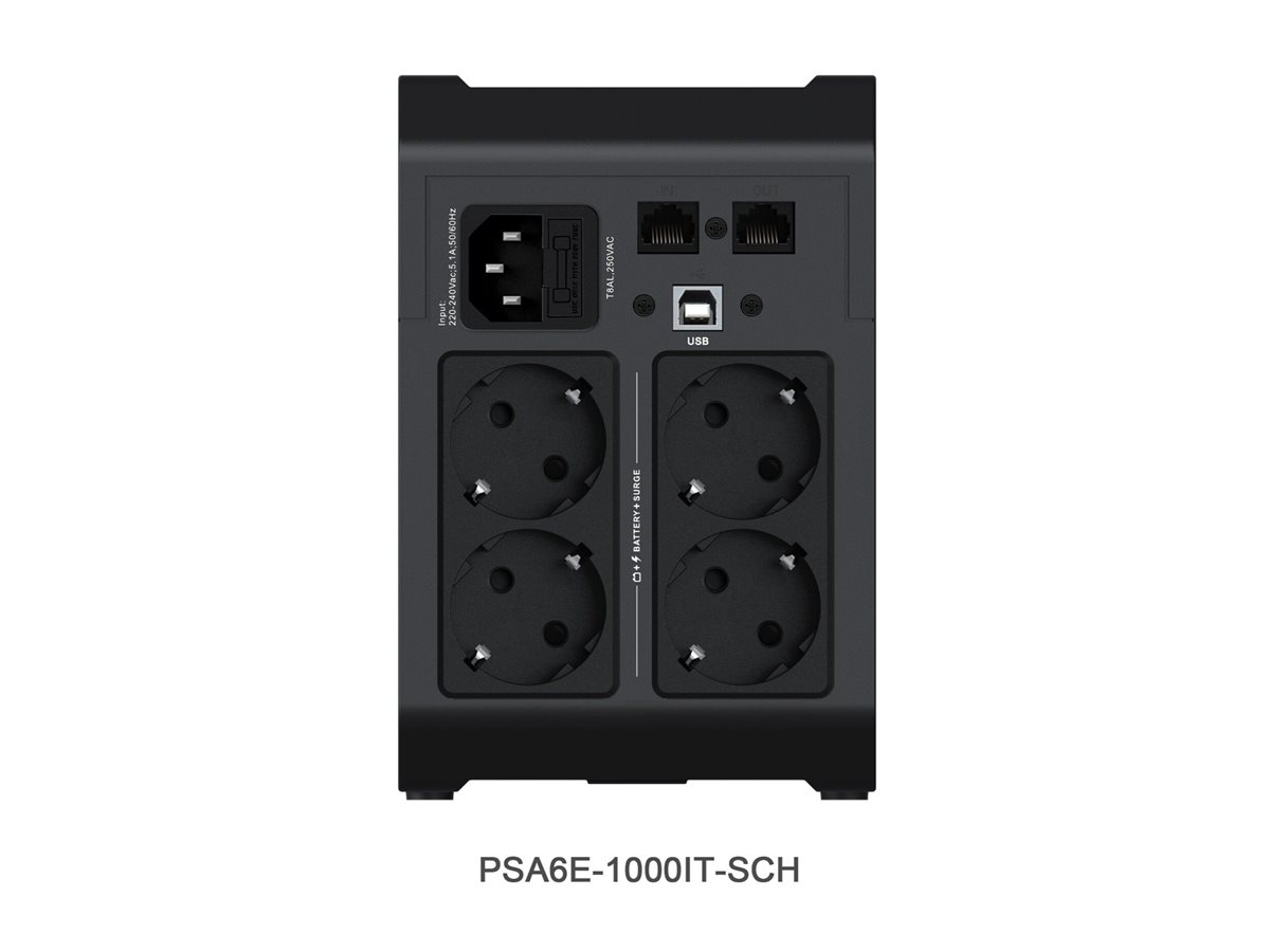Vertiv PowerUPS 200 Essential Series PSA6E-1000IT-SCH
