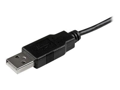 STARTECH 0.5m USB / Slim Micro USB Cbl - USBAUB50CMBK
