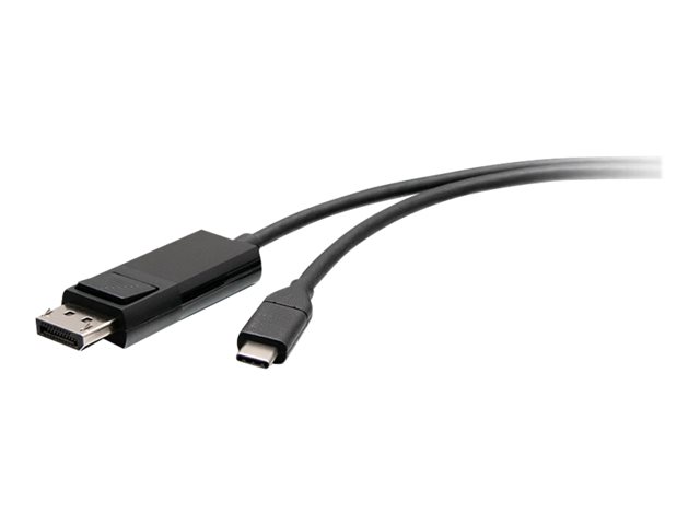 C2G 3ft (0.9m) USB-C to DisplayPort Adapter Cable - 4K 60Hz - kabel video adaptéru - 24 pin USB-C do DisplayPort - 90 cm – foto 2