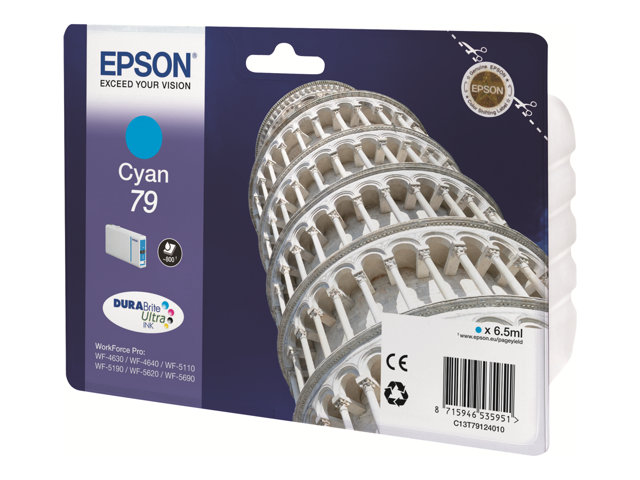 Epson 79 - cyan - original - ink cartridge