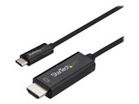 StarTech.com 6ft (2m) USB C to HDMI Cable, 4K 60Hz USB Type C to HDMI 2.0 Video Adapter Cable, Thunderbolt 3 Compatible, Lapt