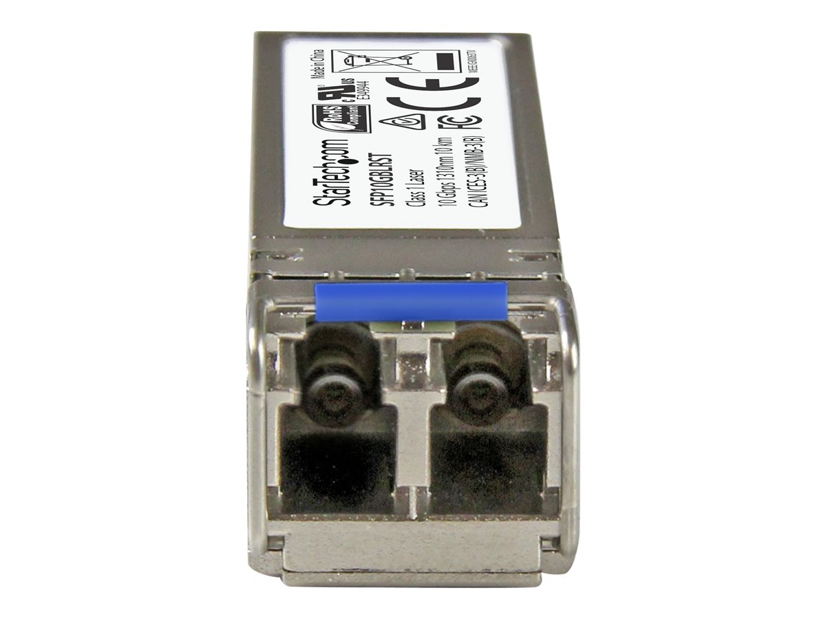 StarTech.com MSA Uncoded Compatible SFP+ Module, 10GBASE-LR, 10GbE Single Mode (SMF) Fiber Optic Transceiver, 10GE Gigabit Ethernet SFP+, LC Connector, 10km, 1310nm, DDM, Mini GBIC Module (SFP10GBLRST) - modul SFP+ vysílače - 10GbE – foto 2
