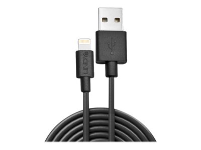 LINDY USB an Lightning Kabel schwarz 3m - 31322
