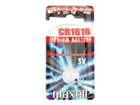 Maxell CR Knapcellebatterier CR1616