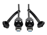 Eaton Tripp Lite Series USB 3.0/ USB 3.1 Gen 1 USB-kabel 1.8m Sort 
