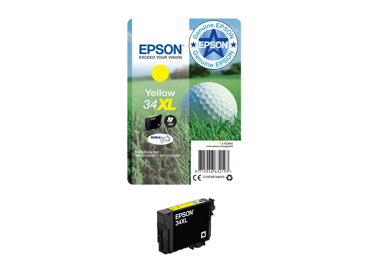 EPSON 2LB Singlepack 34XL Ink Yellow w/s
