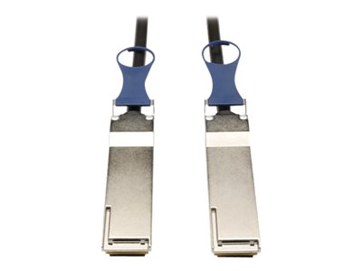 Eaton Tripp Lite Series QSFP+ to QSFP+ 40Gb Passive DAC Copper Infiniband Cable, QSFP-H40G-CU5M Compatible, 5M (16.4 ft.)