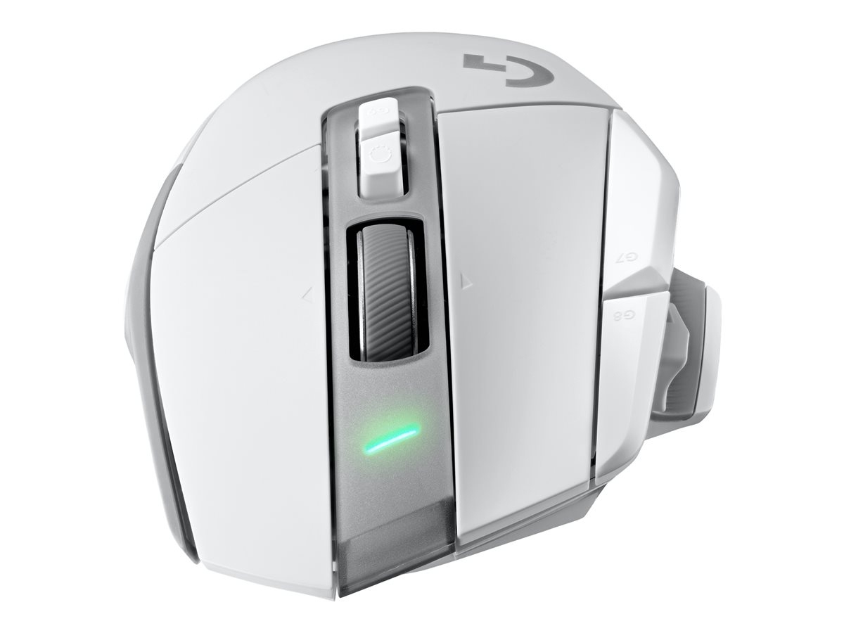 Logitech G G502 X PLUS - myš - 2.4 GHz - bílá