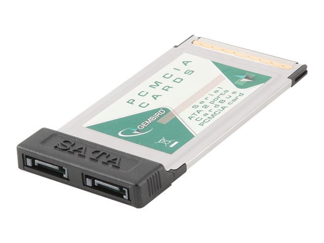 Kontroler SATA Gembird PCMCIA -> 2x SATA