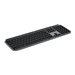 Logitech MX Keys Wireless Keyboard - keyboard - low profile - pale