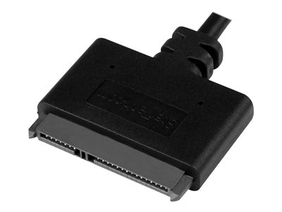 StarTech.com USB C to SATA Adapter - External Hard Drive Connector for  2.5'' SATA Drives - SATA SSD / HDD to USB C Cable (USB31CSAT3CB) - storage  controller - SATA 6Gb/s - USB 3.1 (Gen 2) - USB31CSAT3CB