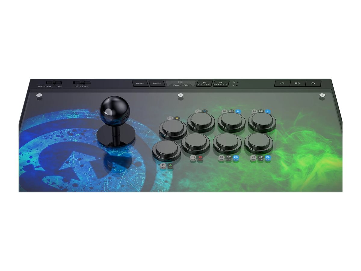 GameSir C2 arcade stick What's in the box Close-up 77437