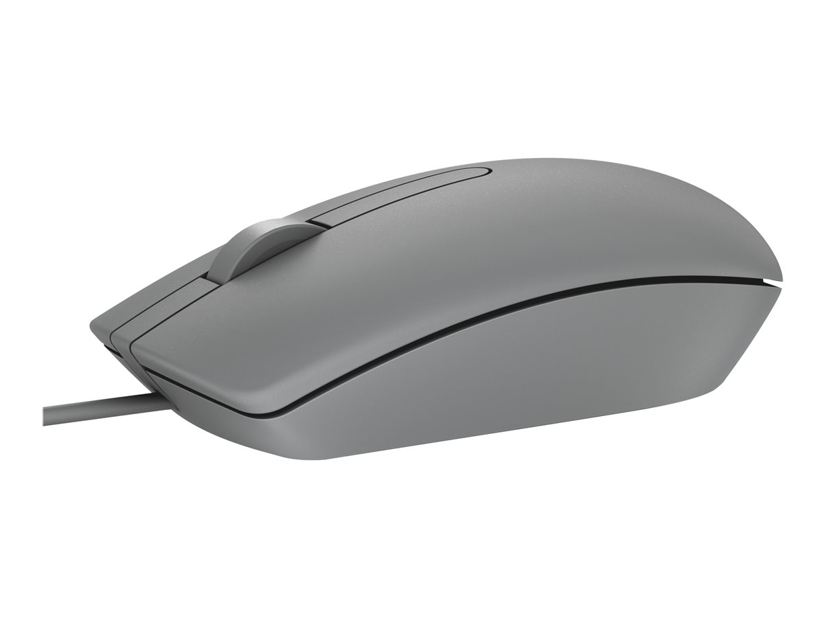 Dell MS116 - myš - USB - šedá