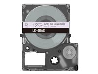 EPSON Colour Tape Lavender/Grey 12mm 8m