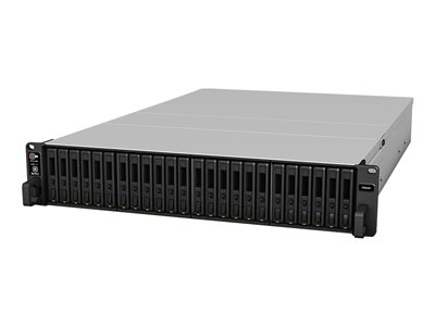 Synology FlashStation FS6400 - NAS-Server - 24 Schächte - Rack - einbaufähig - RAID RAID 0, 1, 5, 6, 10, JBOD, RAID F1 - RAM 32 GB - Gigabit Ethernet / 10 Gigabit Ethernet - iSCSI Support - 2U