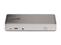 Startech Triple-Monitor USB4 Docking Station, 4K 60Hz HDMI or DisplayPort, 100W Laptop Charging, 2.5GbE, USB-C Multi-Monitor 