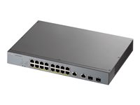 Zyxel GS1350-18HP - switch - 16 ports - smart - rack-mountable