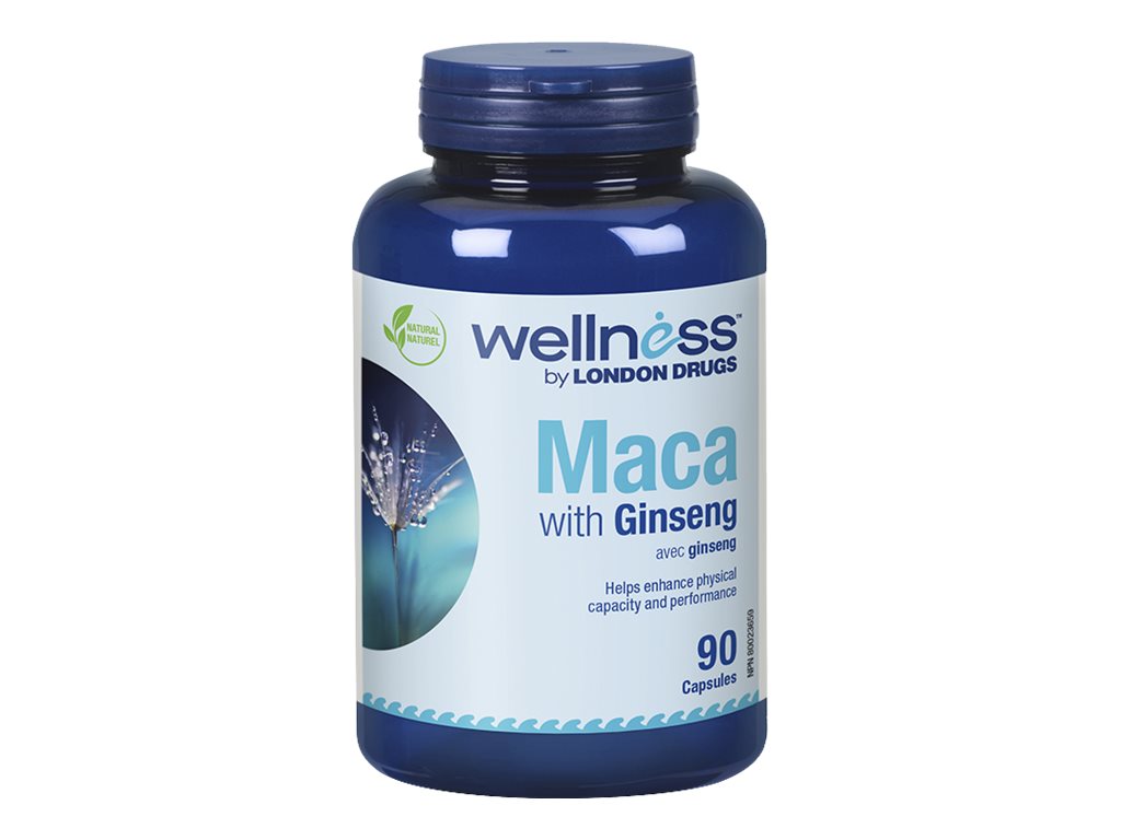 Wellness by London Drugs Maca with Ginseng - 90s