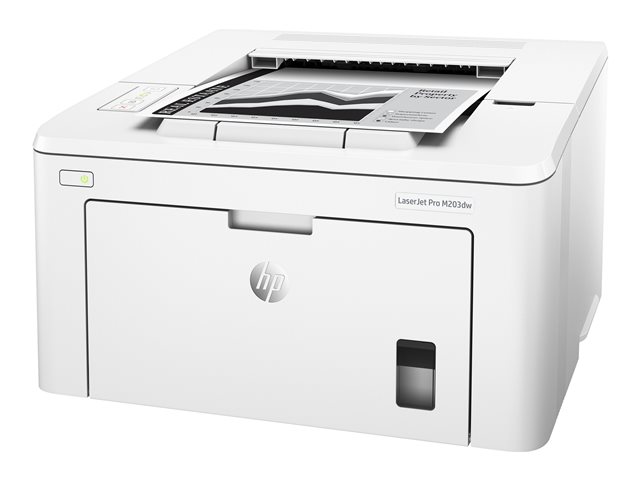 HP LaserJet Pro M203dw - Printer - B/W - Duplex - laser - A4/Legal - 1200 x 1200 dpi - up to 30 ppm - capacity: 260 sheets - USB 2.0, LAN, Wi-Fi(n)