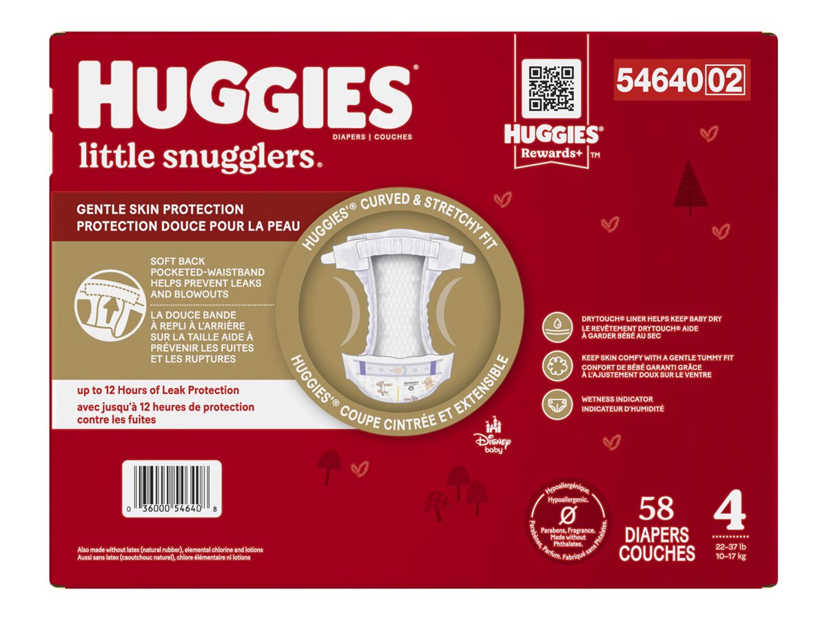 Huggies snugglers hot sale size 4